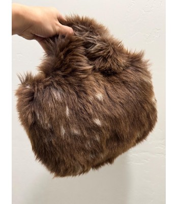 Bag with a tan background...