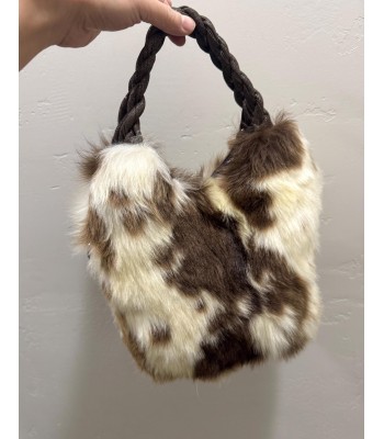 Plush bag with imitation...